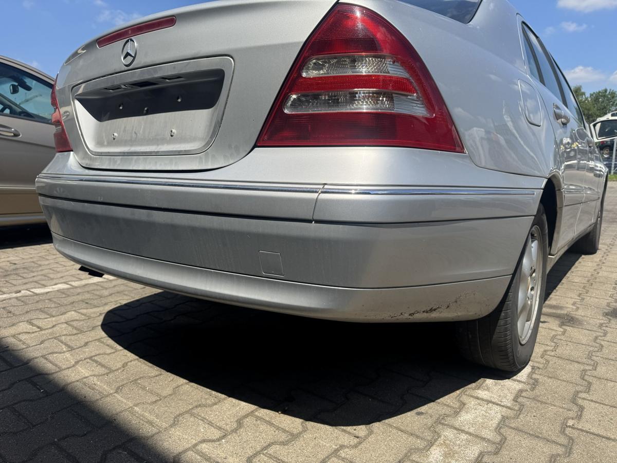 Mercedes C Klasse W203 original Sto&szlig;stange Stossf&auml;nger hinten 744 Brillantsilber Limousine Bj.2001